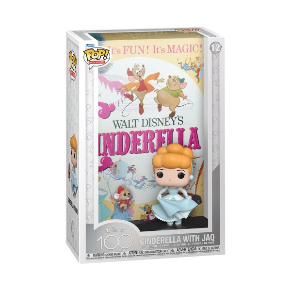 FUNKO POP! 12 - CENERENTOLA MOVIE POSTER DISNEY'S 100TH