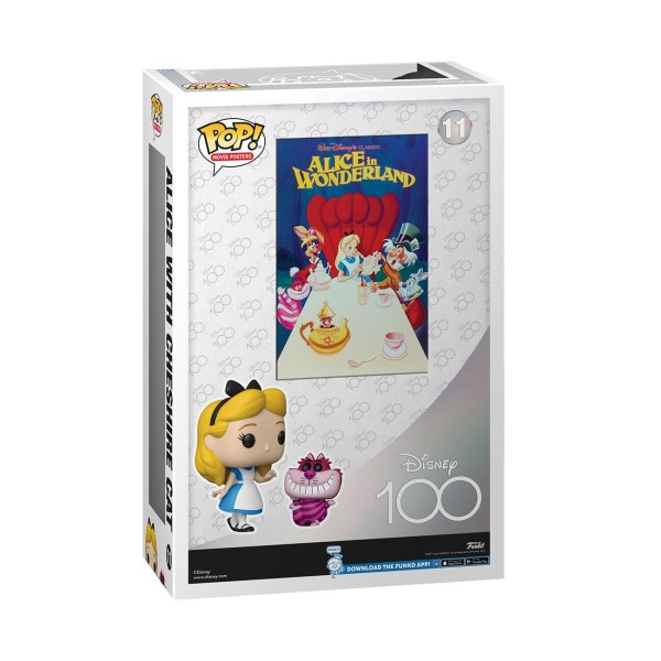 FUNKO POP! 11 - ALICE NEL PAESE DEL MERAVIGLIE MOVIE POSTER DISNEY'S 100TH