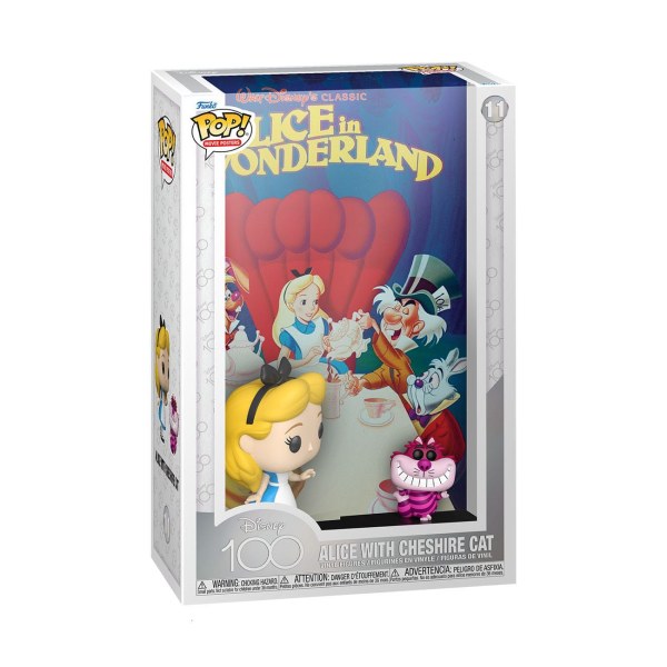 FUNKO POP! 11 - ALICE NEL PAESE DEL MERAVIGLIE MOVIE POSTER DISNEY'S 100TH