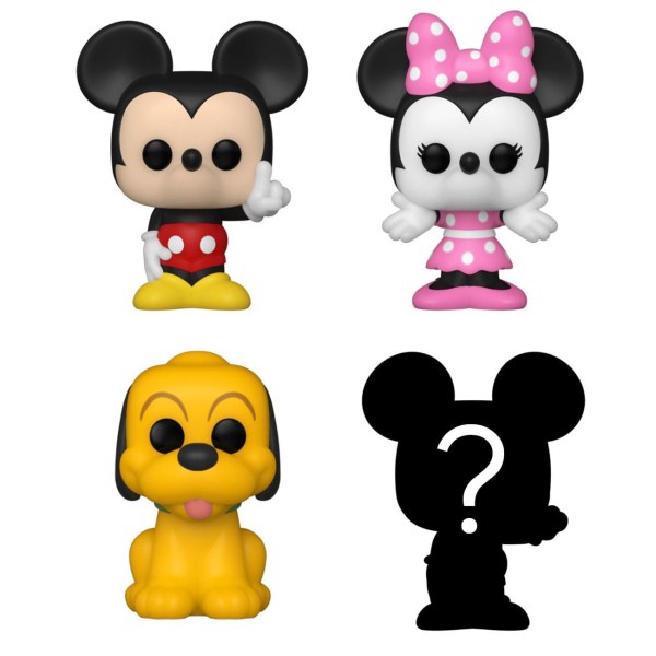 CONFEZIONE 4 FIGURINE FUNKO BITTY POP! - TOPOLINO E I SUOI AMICI