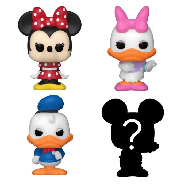 CONFEZIONE 4 FIGURINE FUNKO BITTY POP! - MINNIE