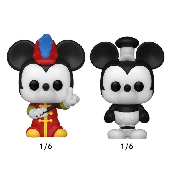 CONFEZIONE 4 FIGURINE FUNKO BITTY POP! - MINNIE