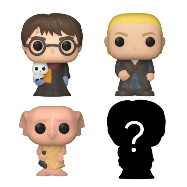 CONFEZIONE 4 FIGURINE FUNKO BITTY POP! - HARRY POTTER