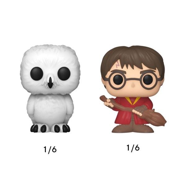 CONFEZIONE 4 FIGURINE FUNKO BITTY POP! - HARRY POTTER