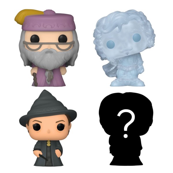 CONFEZIONE 4 FIGURINE FUNKO BITTY POP! - SILENTE