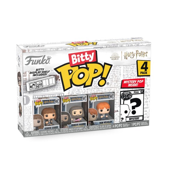 CONFEZIONE 4 FIGURINE FUNKO BITTY POP! - ERMIONE