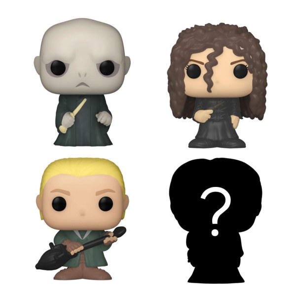 CONFEZIONE 4 FIGURINE FUNKO BITTY POP! - VOLDEMORT