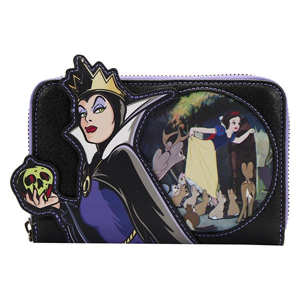 PORTAFOGLIO SCENA LA REGINA STREGA - DISNEY LOUNGEFLY