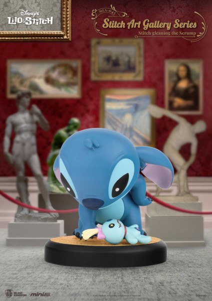 PACK DI 6 FIGURE STITCH GALLERIA D'ARTE - DISNEY MINI EGG ATTACK