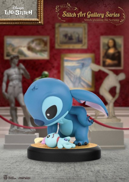 PACK DI 6 FIGURE STITCH GALLERIA D'ARTE - DISNEY MINI EGG ATTACK