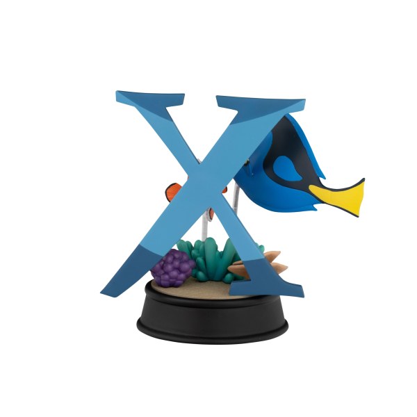 PACK DI 6 FIGURE ALFABETO PIXAR - 100 YEARS OF WONDER DISNEY MINI EGG ATTACK