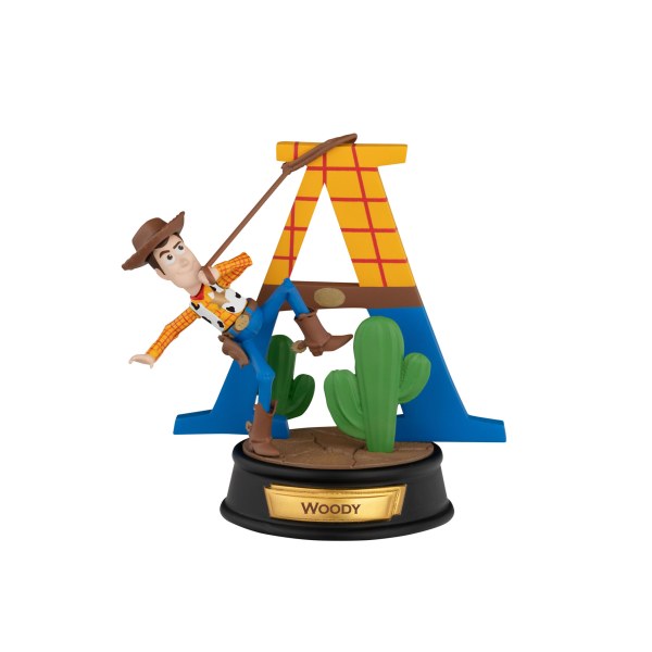 PACK DI 6 FIGURE ALFABETO PIXAR - 100 YEARS OF WONDER DISNEY MINI EGG ATTACK