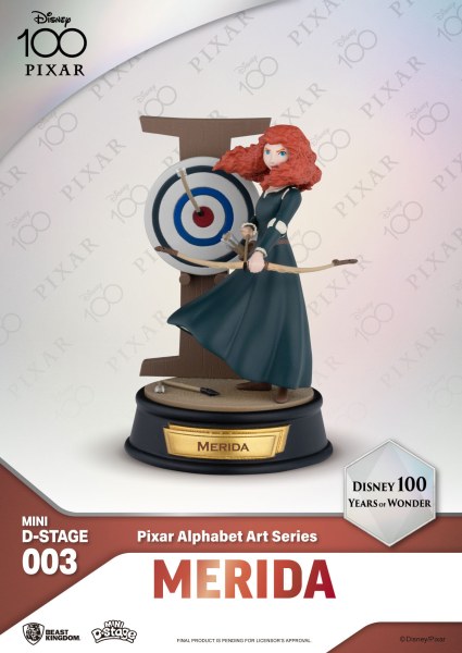PACK DI 6 FIGURE ALFABETO PIXAR - 100 YEARS OF WONDER DISNEY MINI EGG ATTACK