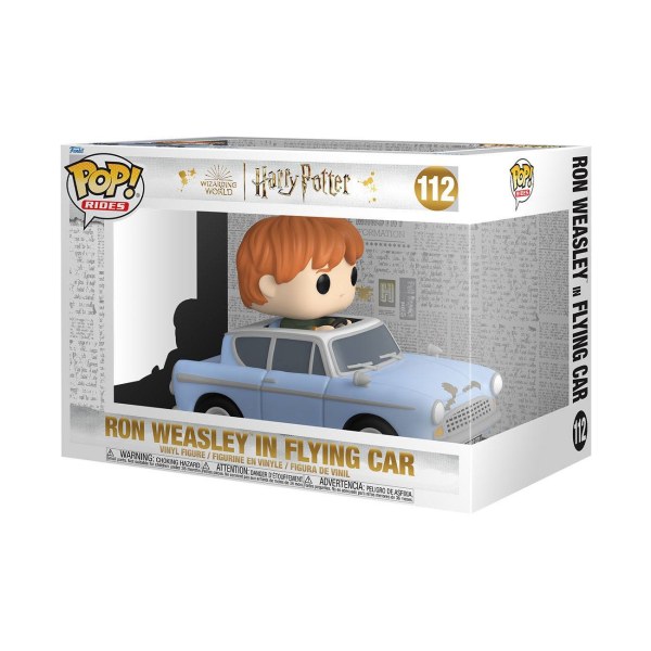 FUNKO POP! RIDES 112 - HARRY POTTER - RON IN MACCHINA