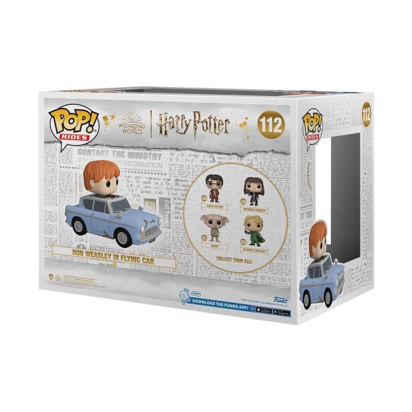 FUNKO POP! RIDES 112 - HARRY POTTER - RON IN MACCHINA