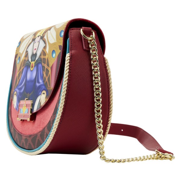 BORSA A TRACOLLA LA REGINA CATTIVA SUL SUO TRONO - DISNEY LOUNGEFLY