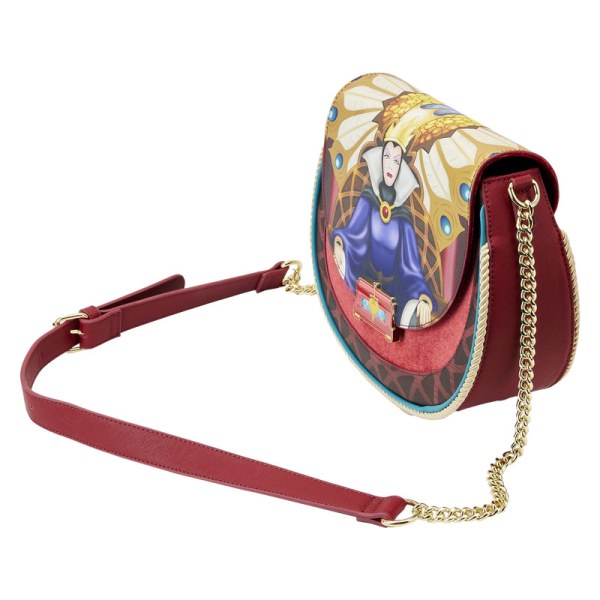BORSA A TRACOLLA LA REGINA CATTIVA SUL SUO TRONO - DISNEY LOUNGEFLY