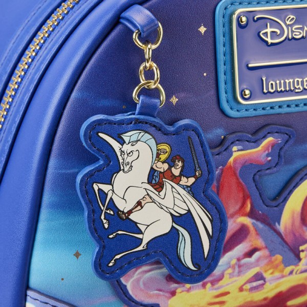 MINI ZAINO ERCOLE MONTE OLIMPO E GOLDEN GATES - DISNEY LOUNGEFLY