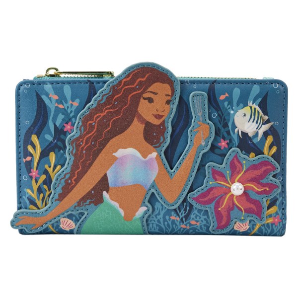 PORTAFOGLIO LA SIRENETTA LIVE ACTION - DISNEY LOUNGEFLY