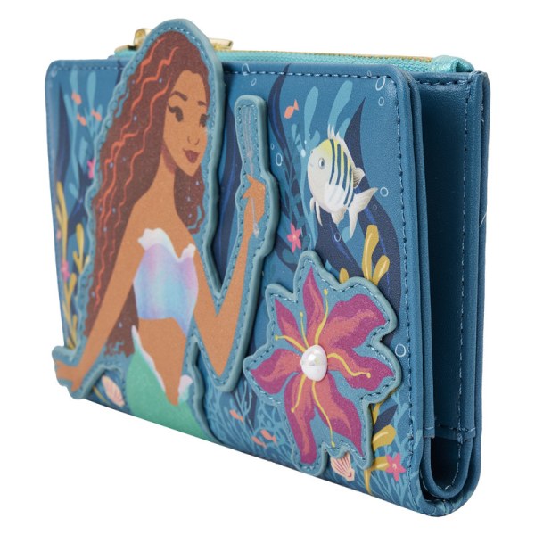 PORTAFOGLIO LA SIRENETTA LIVE ACTION - DISNEY LOUNGEFLY