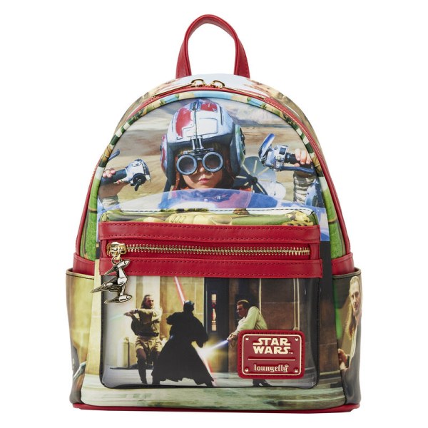 MINI ZAINO STAR WARS LA MINACCIA FANTASMA FINAL FRAMES - STAR WARS LOUNGEFLY