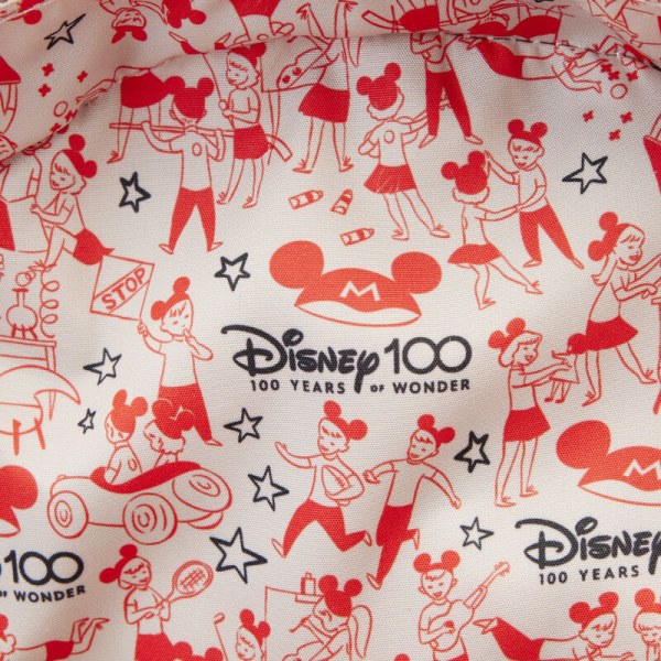 BORSA A TRACOLLA DISNEY100 TOPOLINO MOUSEKETEER  - DISNEY LOUNGEFLY