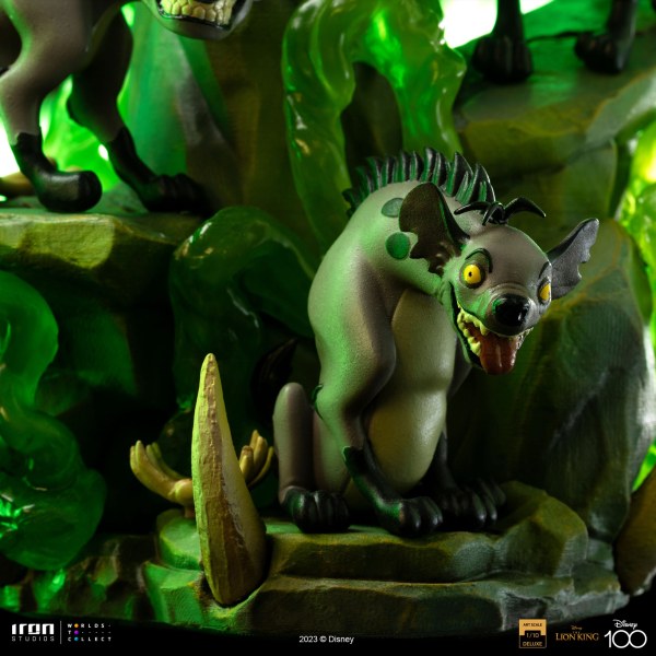 SCAR DELUXE ART SCALE - DISNEY RE LEONE
