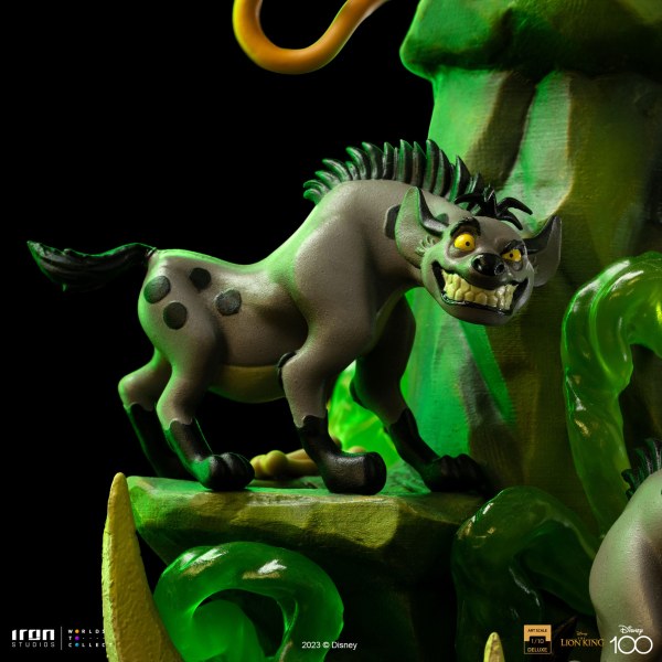 SCAR DELUXE ART SCALE - DISNEY RE LEONE
