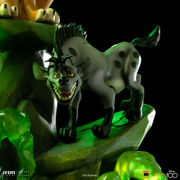 SCAR DELUXE ART SCALE - DISNEY RE LEONE