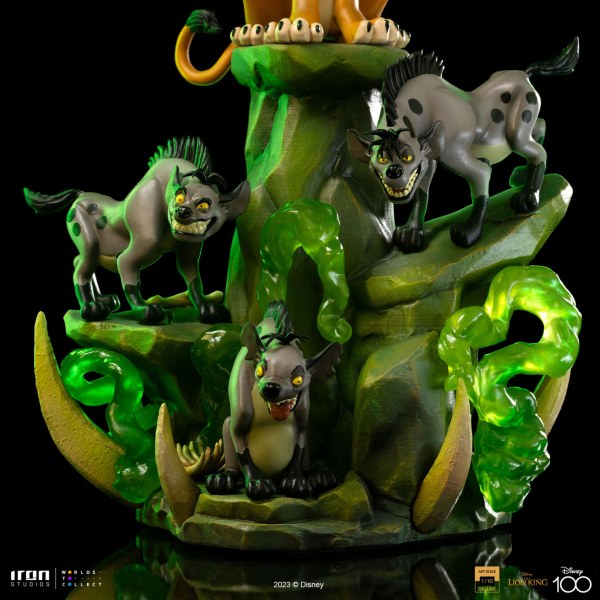 SCAR DELUXE ART SCALE - DISNEY RE LEONE