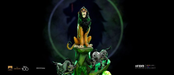 SCAR DELUXE ART SCALE - DISNEY RE LEONE
