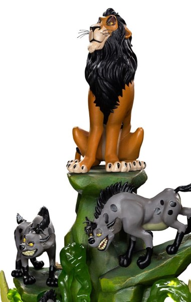 SCAR DELUXE ART SCALE - DISNEY RE LEONE