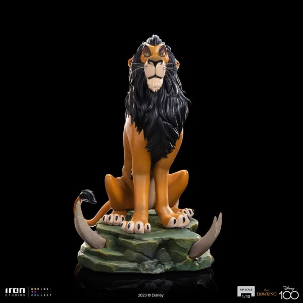 Il Re Leone statuetta 1/10 Art Scale Scar Regular 16 cm