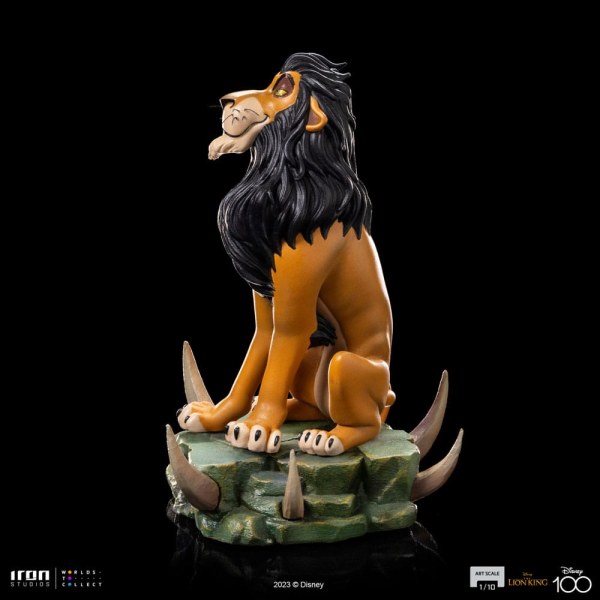 Il Re Leone statuetta 1/10 Art Scale Scar Regular 16 cm
