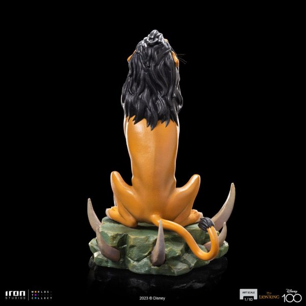 Il Re Leone statuetta 1/10 Art Scale Scar Regular 16 cm