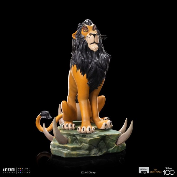 Il Re Leone statuetta 1/10 Art Scale Scar Regular 16 cm