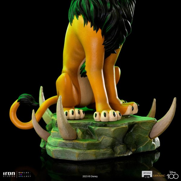 Il Re Leone statuetta 1/10 Art Scale Scar Regular 16 cm
