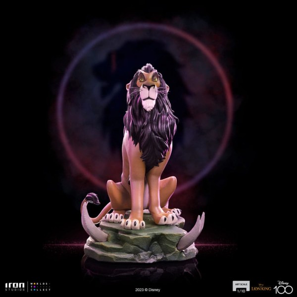 Il Re Leone statuetta 1/10 Art Scale Scar Regular 16 cm