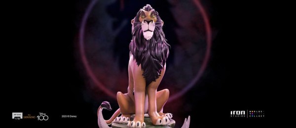 Il Re Leone statuetta 1/10 Art Scale Scar Regular 16 cm