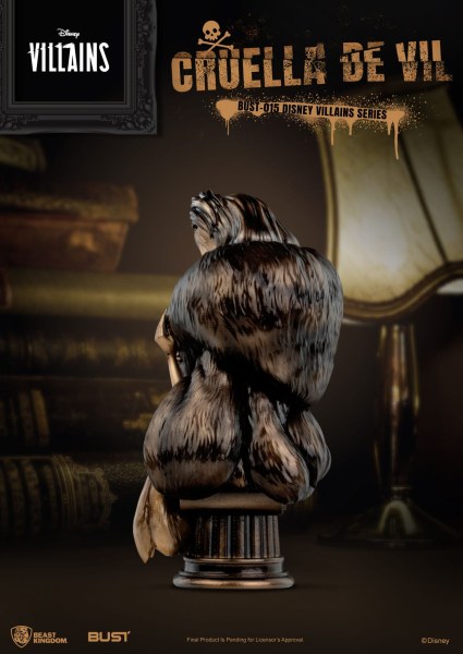 BUSTO CRUELLA DE VIL - DISNEY VILLAINS SERIES