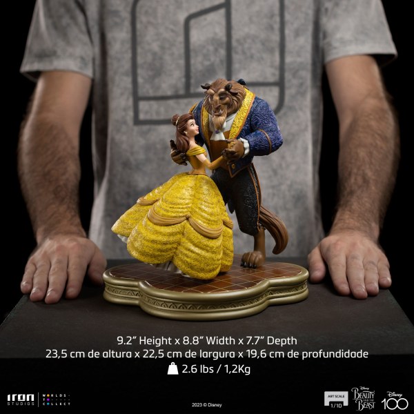 LA BELLA E LA BESTIA ART SCALE - DISNEY