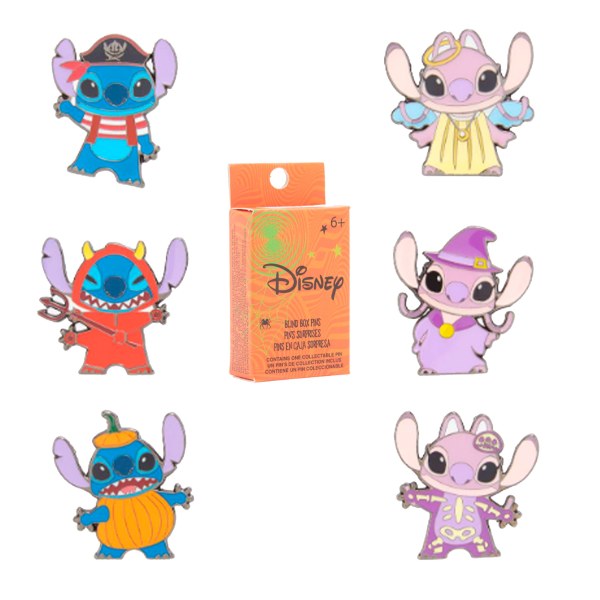 SPILLA MISTERO ANGEL & STITCH HALLOWEEN - DISNEY LILO & STITCH