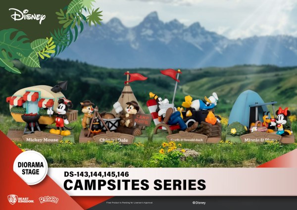 MINNIE & PLUTO CAMPSITE SERIES - D-STAGE