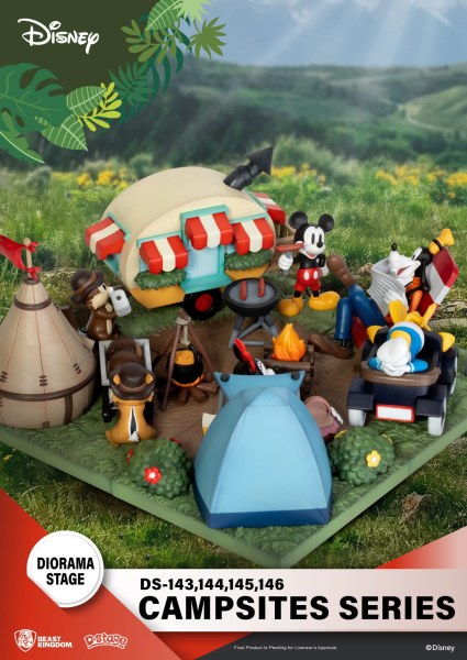MINNIE & PLUTO CAMPSITE SERIES - D-STAGE