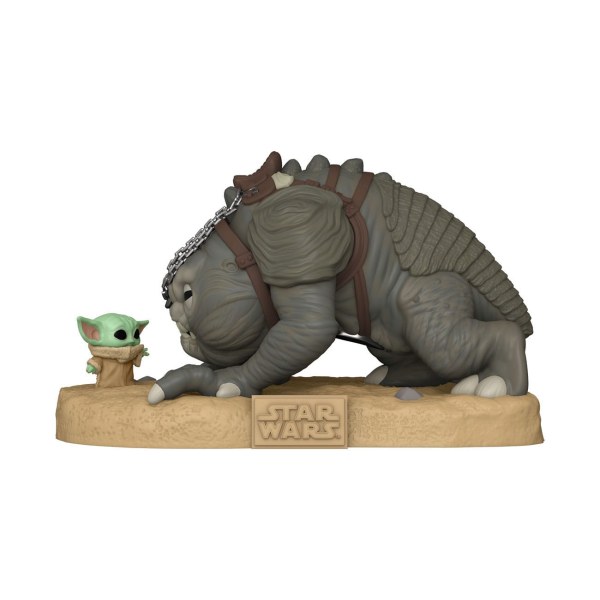 FUNKO POP! 587 JUMBO - RANCOR & GROGU - STAR WARS