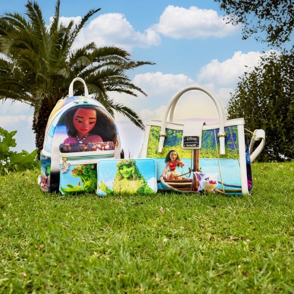PORTAFOGLIO VAIANA PRINCESSE SCENE - DISNEY LOUNGEFLY