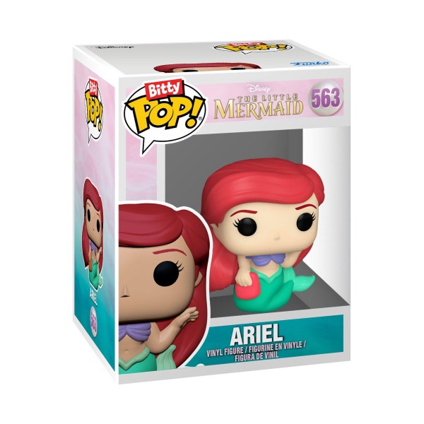 CONFEZIONE 4 FIGURINE FUNKO BITTY POP! - ARIEL