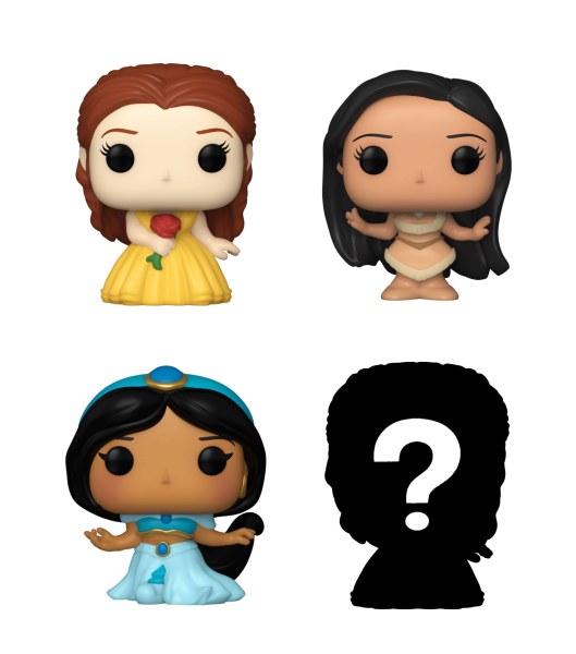 CONFEZIONE DA 4 FUNKO BITTY POP! - PRINCIPESSE DISNEY