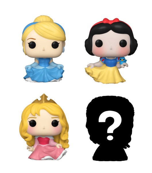 CONFEZIONE DA 4 FUNKO BITTY POP! - PRINCIPESSE DISNEY