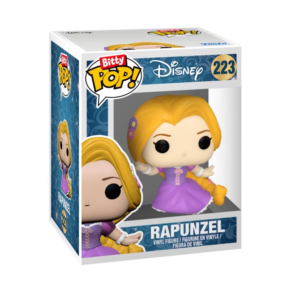 CONFEZIONE 4 FIGURINE FUNKO BITTY POP! - RAPUNZEL